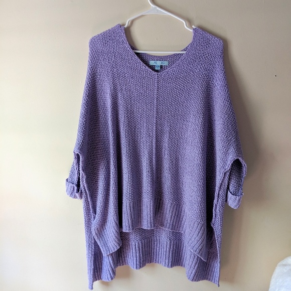 She and Sky Tops - NWOT Lilac Sweater